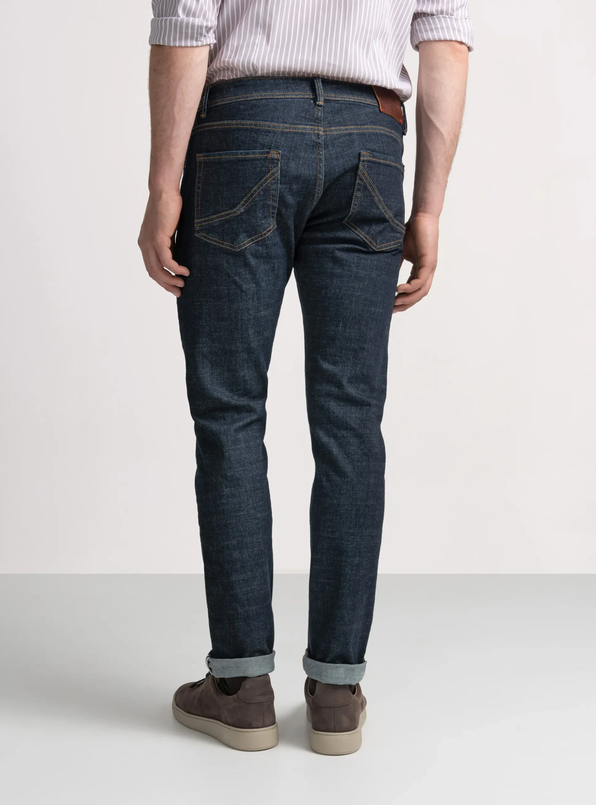 5 tasche denim rinse wash