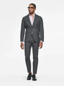 Abito asfalto in pura lana Vitale Barberis Canonico