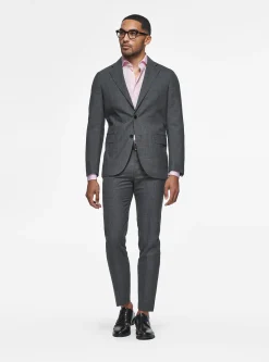 Abito asfalto in pura lana Vitale Barberis Canonico