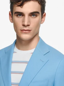 Abito azzurro in pura lana Vitale Barberis Canonico