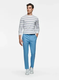 Abito azzurro in pura lana Vitale Barberis Canonico