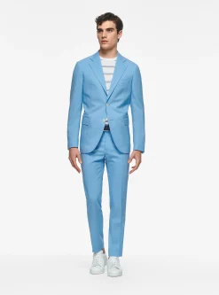 Abito azzurro in pura lana Vitale Barberis Canonico