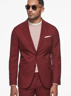 Abito bordeaux in pura lana Vitale Barberis Canonico