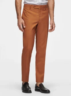 Abito caramello in pura lana Vitale Barberis Canonico