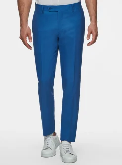Abito ceruleo in pura lana Vitale Barberis Canonico