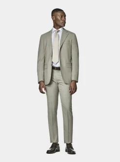 Abito ecru in pura lana Vitale Barberis Canonico