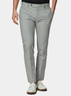 Abito grigio in cotone stretch