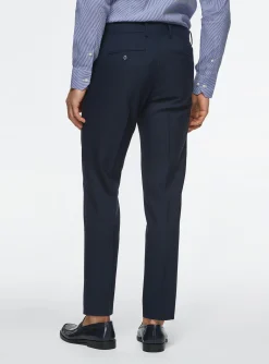 Abito navy in pura lana Vitale Barberis Canonico