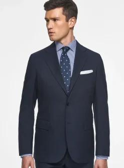 Abito navy in pura lana Vitale Barberis Canonico
