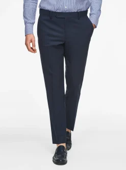 Abito navy in pura lana Vitale Barberis Canonico