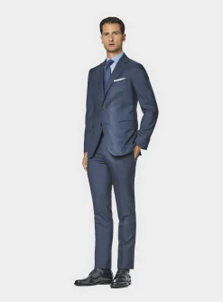 Abito navy in pura lana Vitale Barberis Canonico