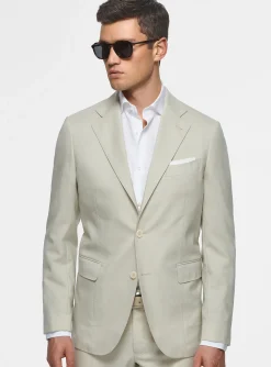 Abito panna in pura lana Vitale Barberis Canonico