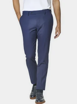 Abito travel navy in lana Cerruti