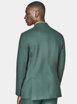 Abito verde in pura lana Vitale Barberis Canonico