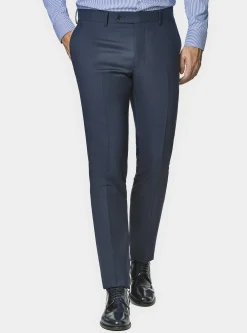 Abito Vitale Barberis Canonico in pura lana blu navy