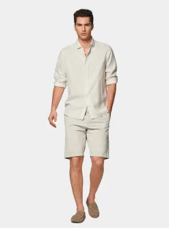 Bermuda in twill di cotone