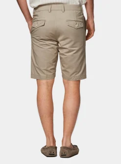 Bermuda in twill di cotone