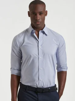 Camicia collo button down in misto cotone Ecomade