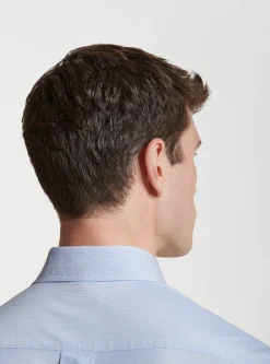 Camicia collo button down in misto cotone Ecomade