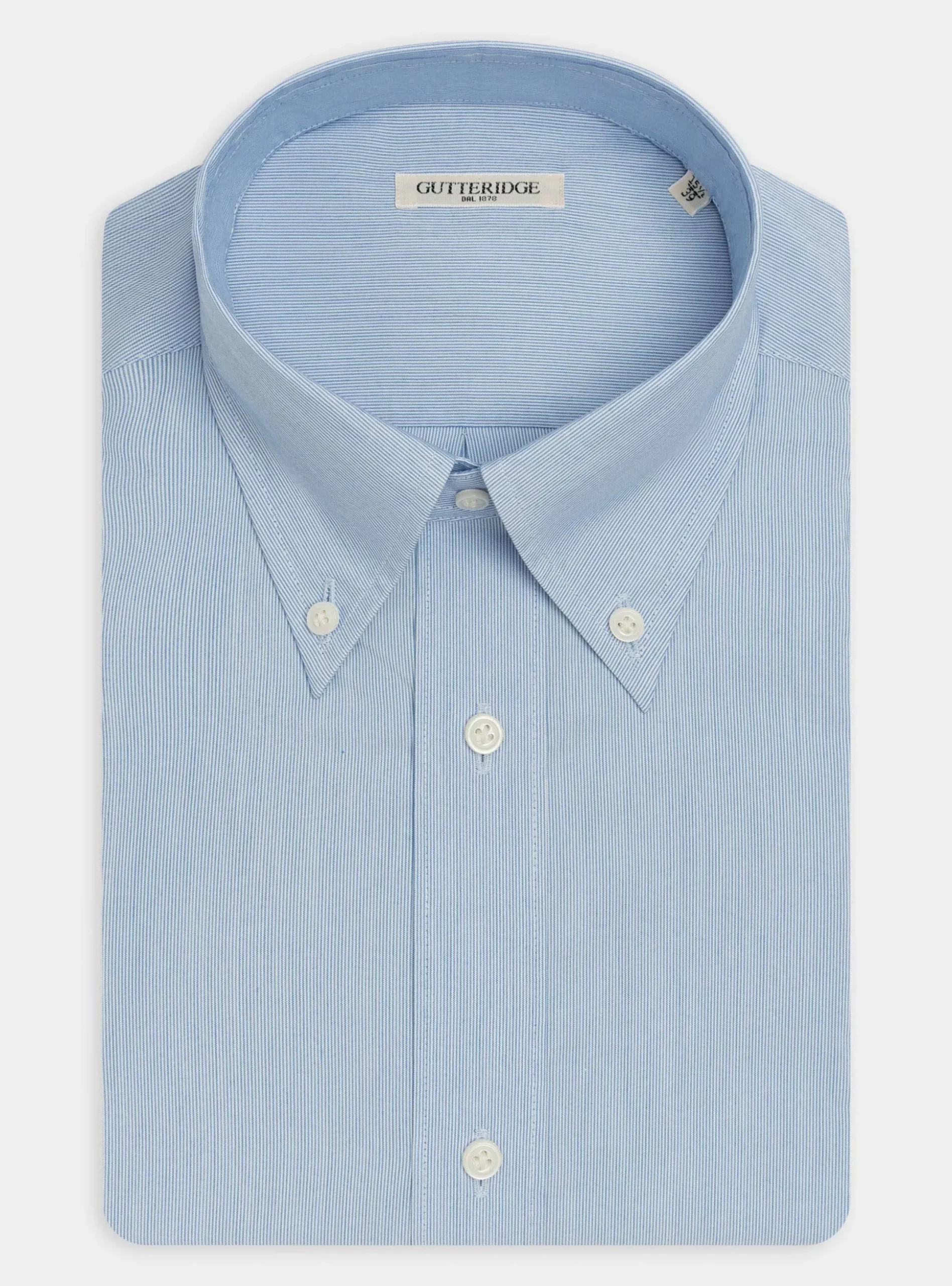 Camicia collo button down in misto cotone Ecomade
