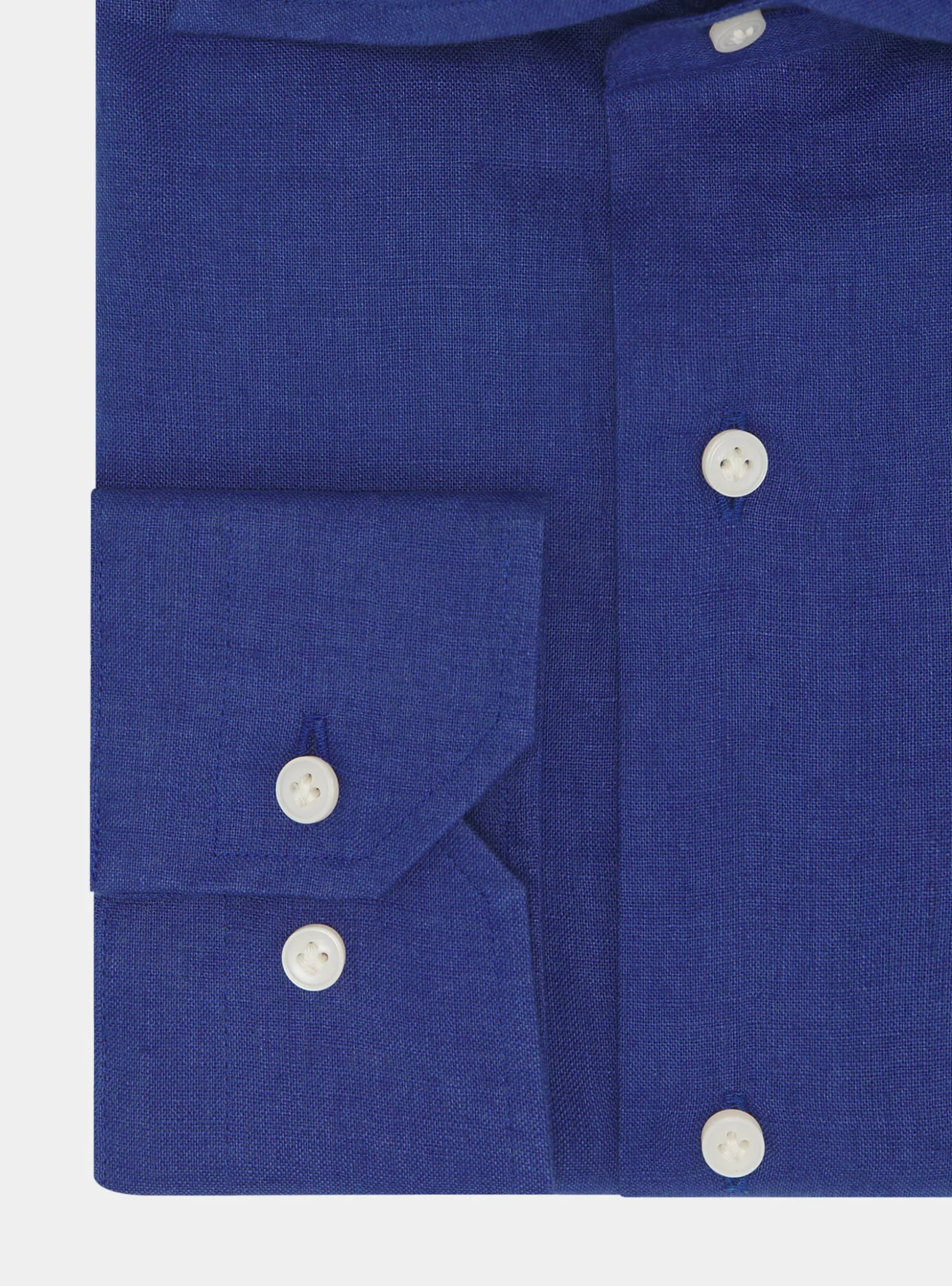 Camicia collo italiano in puro lino