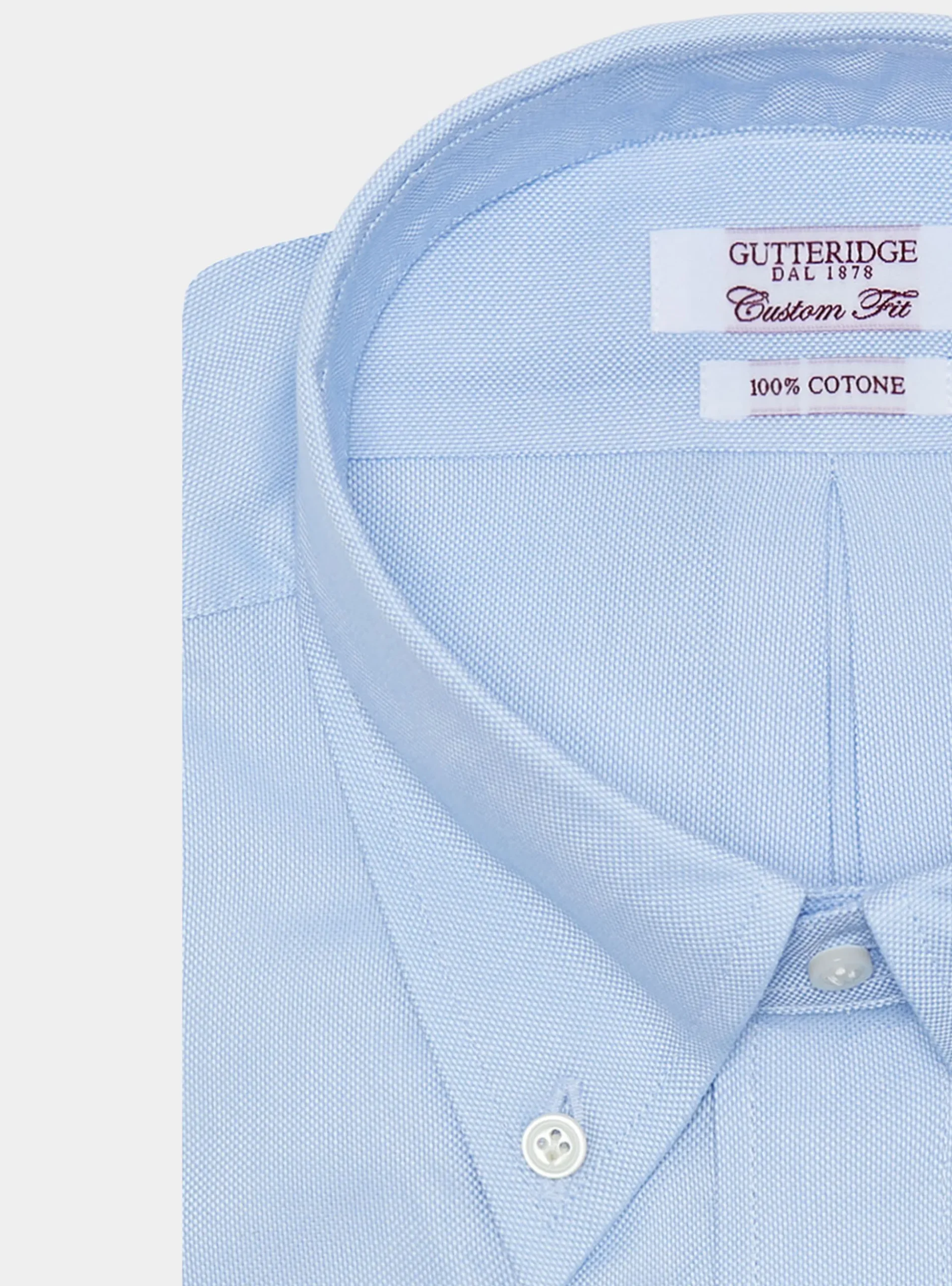 Camicia confortevole in oxford di cotone
