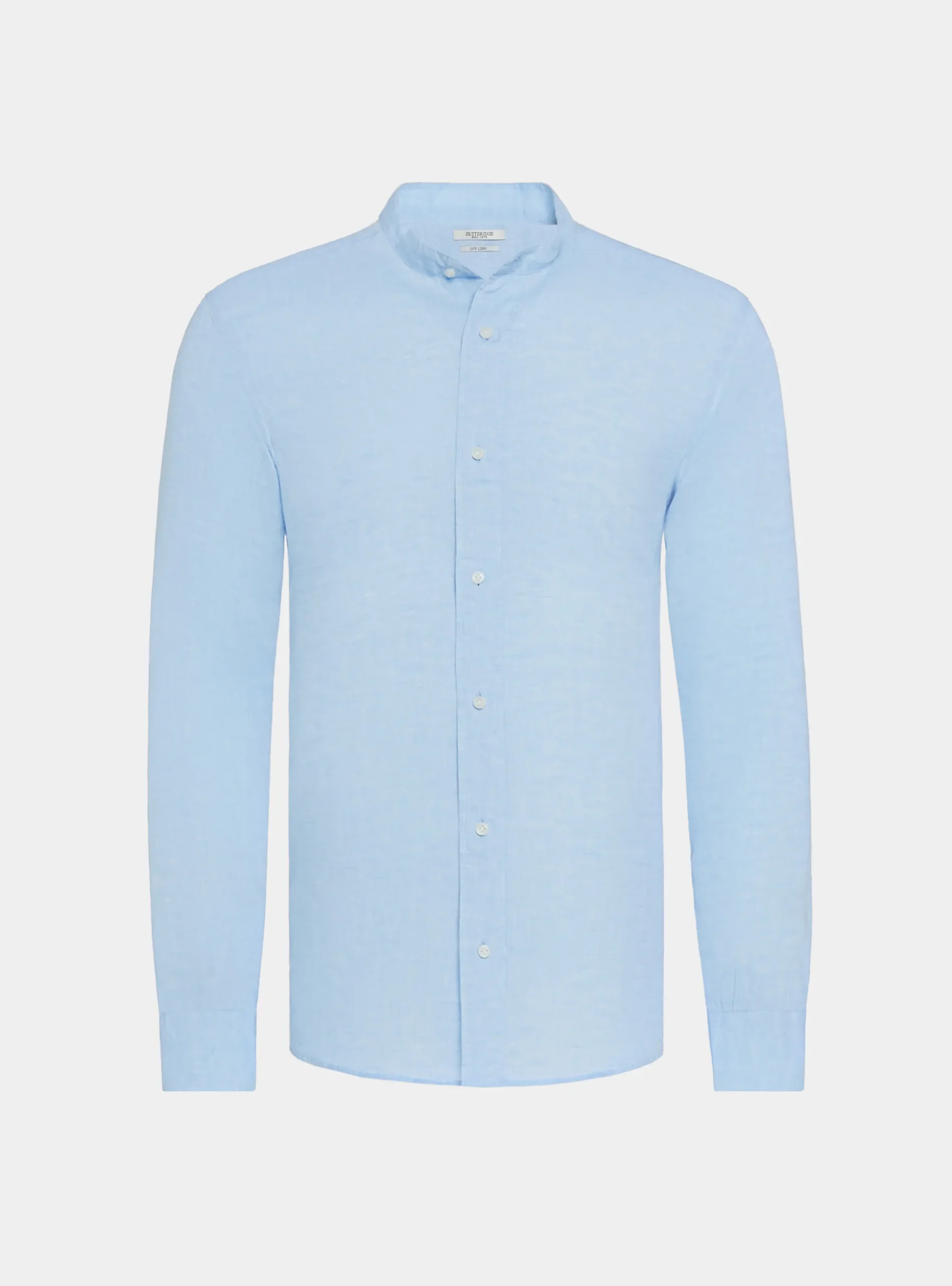 Camicia coreana in puro lino