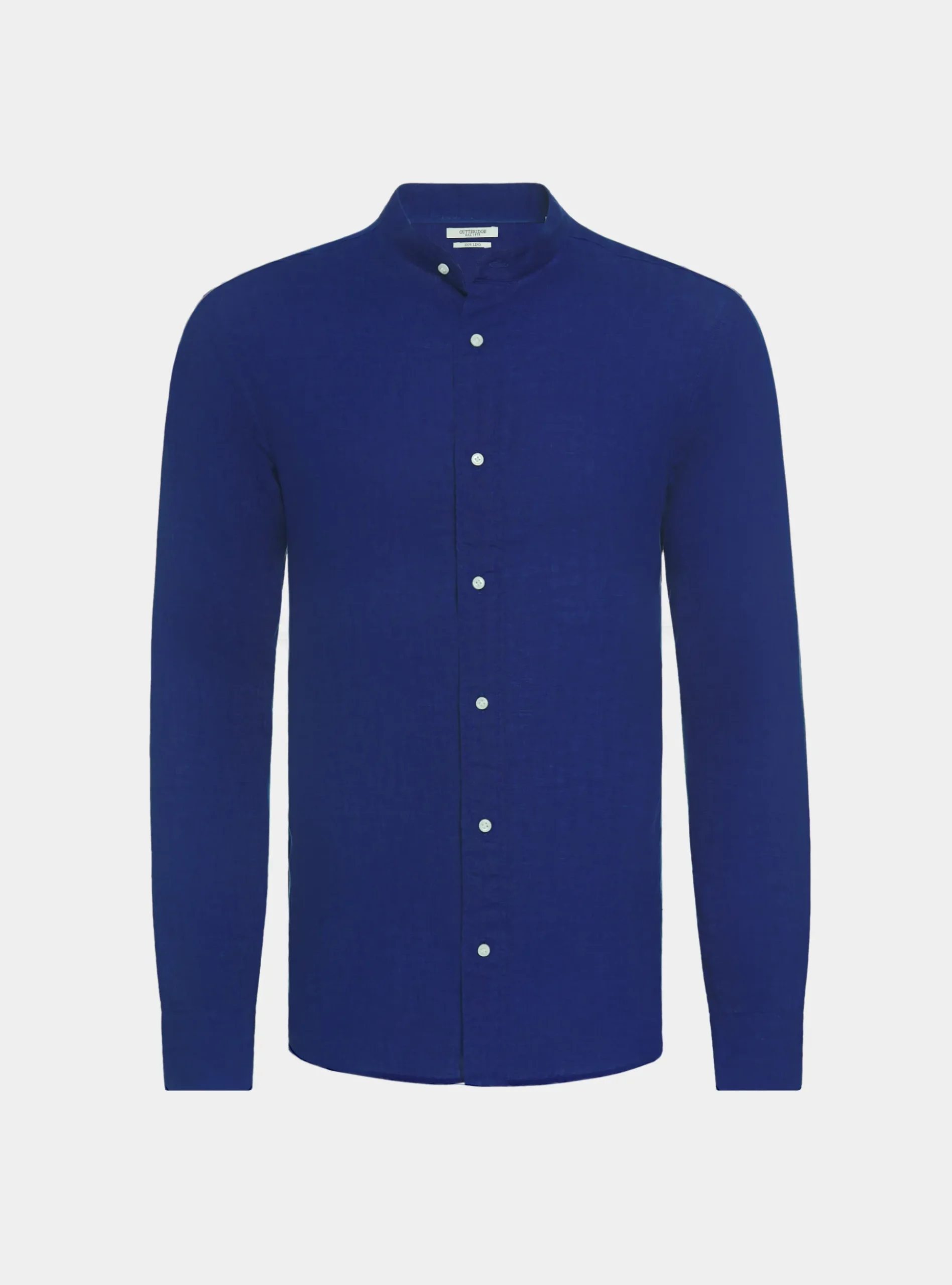 Camicia coreana in puro lino