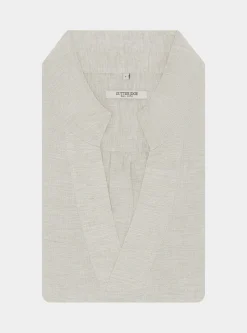 Camicia coreana in puro lino