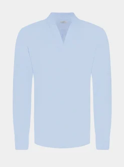 Camicia coreana in puro lino