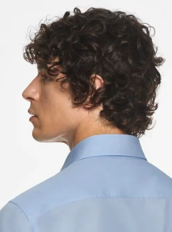 Camicia in cotone fil a fil
