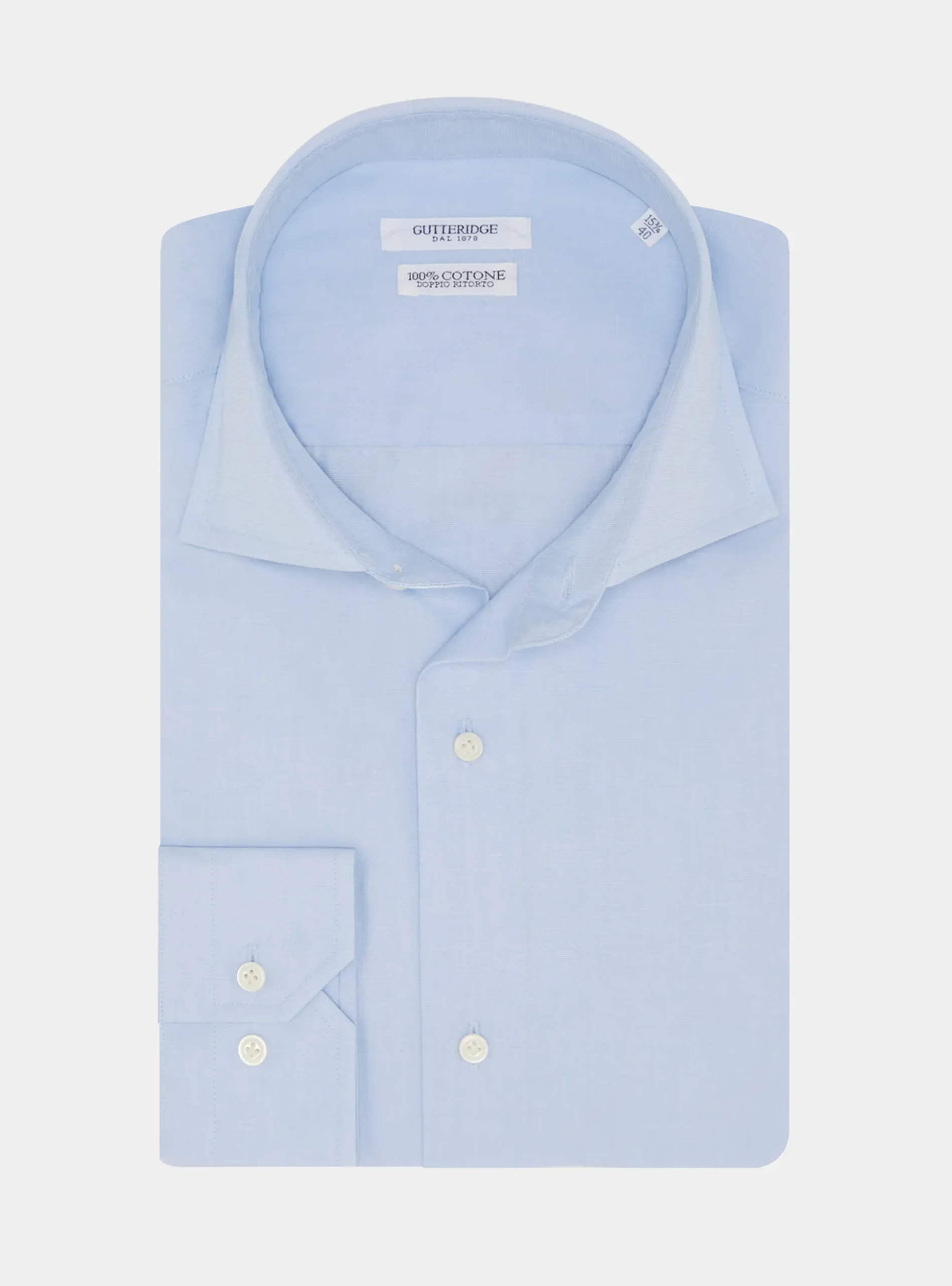 Camicia in cotone fil a fil