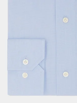 Camicia in cotone fil a fil