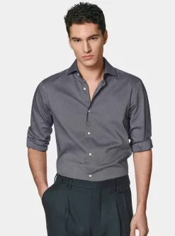 Camicia in cotone oxford