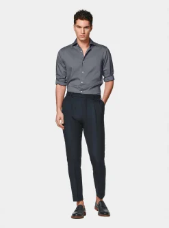 Camicia in cotone oxford