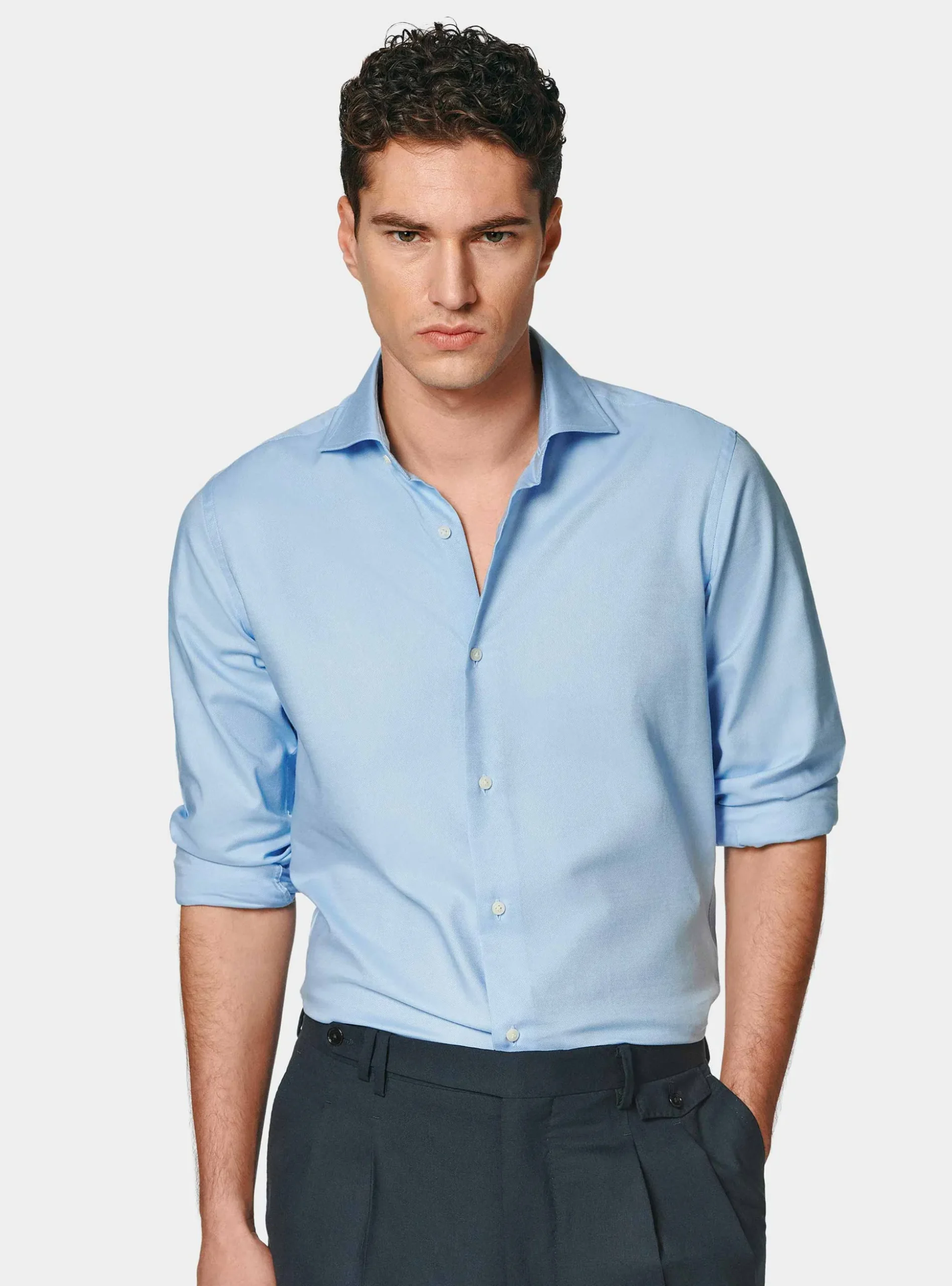 Camicia in cotone oxford