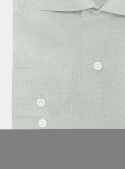 Camicia in fil a fil di cotone
