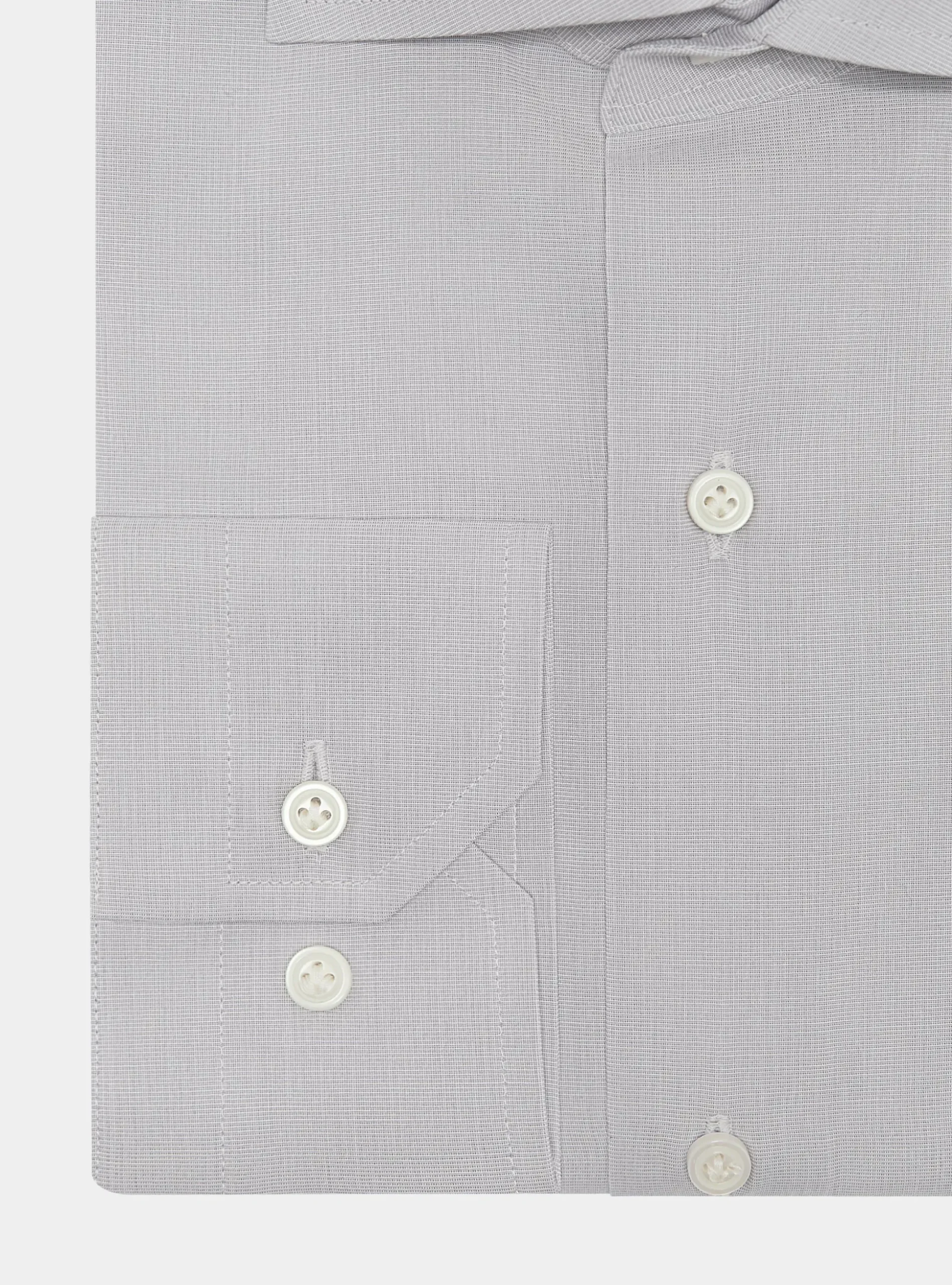 Camicia in fil a fil di cotone