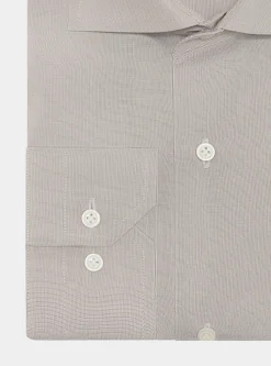 Camicia in fil a fil di cotone