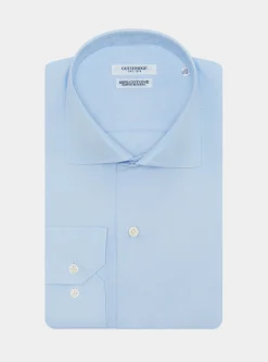 Camicia in fil a fil di cotone