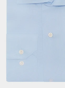 Camicia in fil a fil di cotone