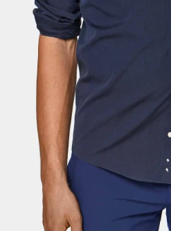 Camicia in fil a fil di cotone