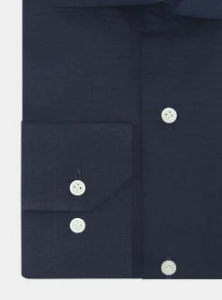 Camicia in fil a fil di cotone