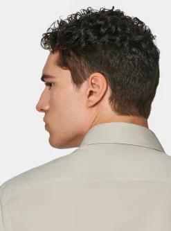 Camicia in popeline stretch