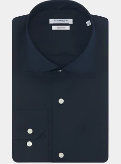 Camicia in popeline stretch