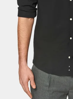 Camicia in popeline stretch