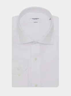 Camicia in popeline stretch