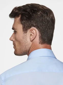 Camicia in popeline stretch