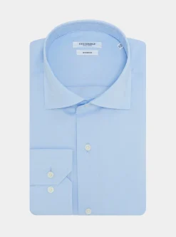 Camicia in popeline stretch