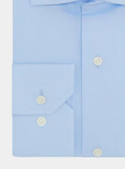 Camicia in popeline stretch